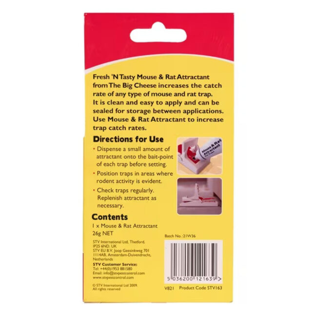 STV163_3 STV Mouse Rat Attractant 26g in UAE - view 3