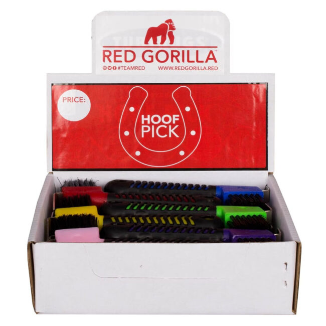 T.HP_4 Red Gorilla Hoofpick Hoof Pick 18 in a box in UAE - view 4