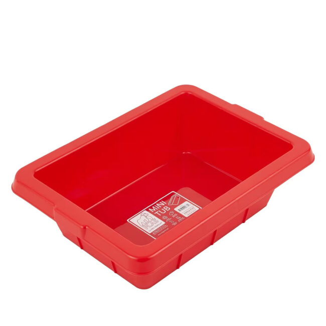 T8.GP.R_4 Red Gorilla Gorilla Plas 7L Mini Gorilla Plas Tub Red in UAE - view 4