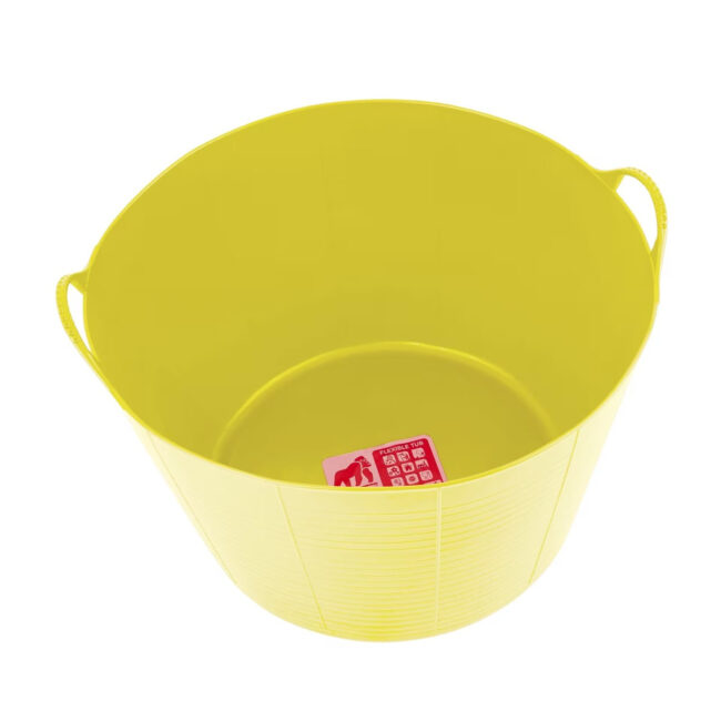 TC75Y_2 Red Gorilla Tubs Recycled Black Tubs Extra Large 75L Yellow in UAE - view 3