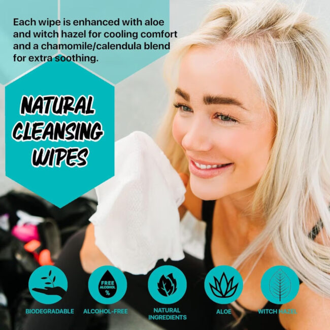 Klean Freak Body Wipes The Jug Peppermint in UAE - view 2
