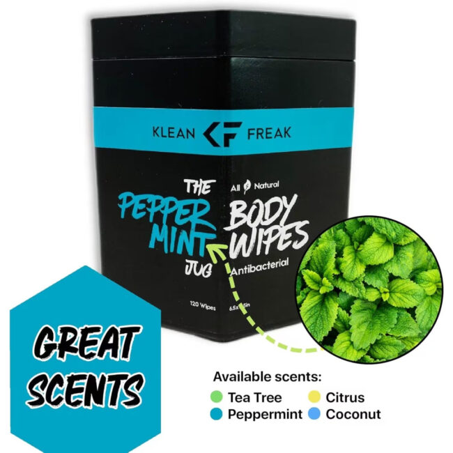 Klean Freak Body Wipes The Jug Peppermint in UAE - view 3