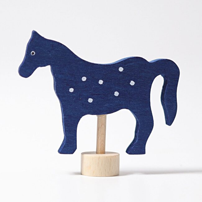 Decorative Figure Blue Horse in UAE