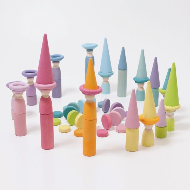 Stacking Game Small Pastel Rollers in UAE - view 4