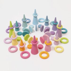 Building Rings Pastel