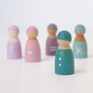 Five Math Friends Pastel