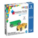 MAGNATILES Green Yellow Cars 2 Piece Expansion Set in UAE - view 3