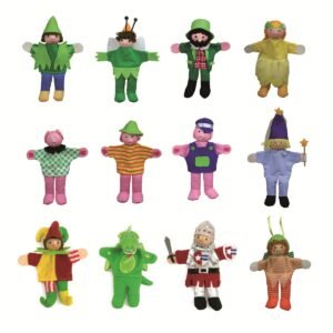 Finger Puppets 12 Characters
