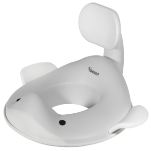 Whale Toilet Trainer Seat Light Grey
