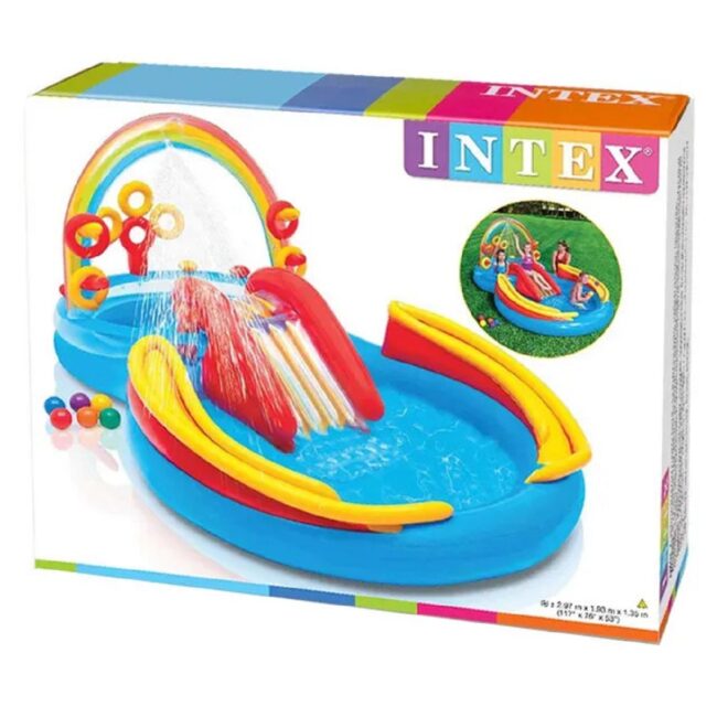 5 Intex Rainbow Ring Play Center Inflatable Pool in UAE - view 5