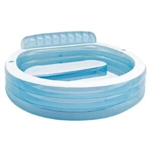 Intex Swim Center Family Lounge Pool Inflatable Play Pool Blue