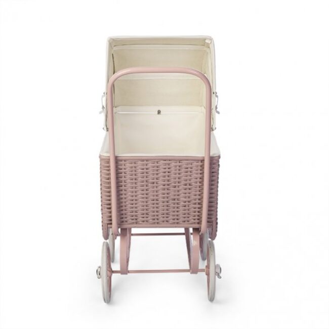 CREATOR: gd-jpeg v1.0 (using IJG JPEG v62), quality = 85 Doll Pram Retro Rattan Rose in UAE - view 5