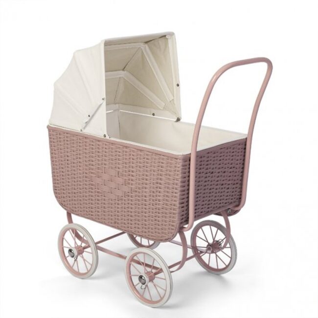 CREATOR: gd-jpeg v1.0 (using IJG JPEG v62), quality = 85 Doll Pram Retro Rattan Rose in UAE