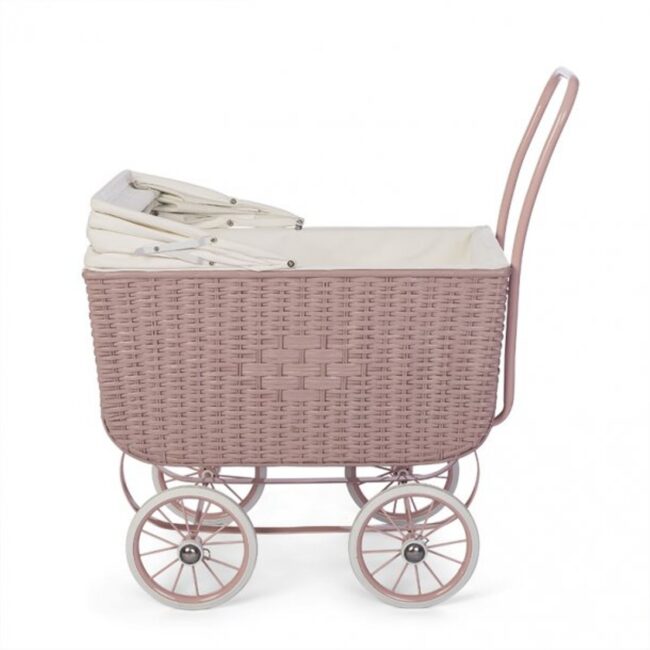 CREATOR: gd-jpeg v1.0 (using IJG JPEG v62), quality = 85 Doll Pram Retro Rattan Rose in UAE - view 4