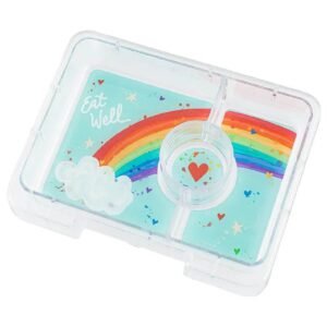 Yumbox Rainbow 3 Compartments Snack Tray