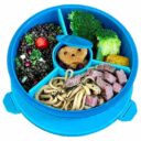 Yumbox 3 Part Divider Poke Bowls Lagoon Blue in UAE - view 2