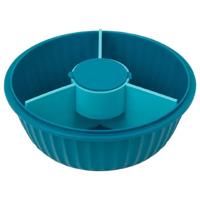 850057656008.2 Yumbox 3 Part Divider Poke Bowls Lagoon Blue in UAE - view 3