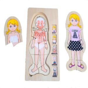 5 Layer Puzzles Girl