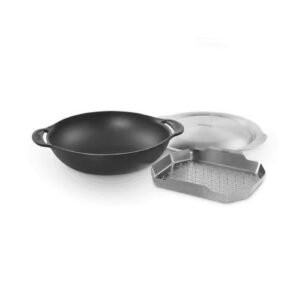 Wok Set with Steaming Rack