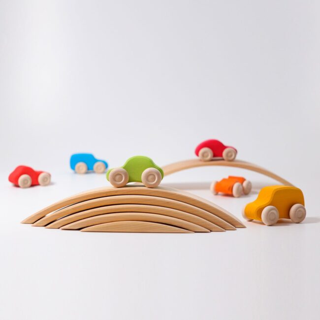 Colored Wooden Cars in UAE - view 4