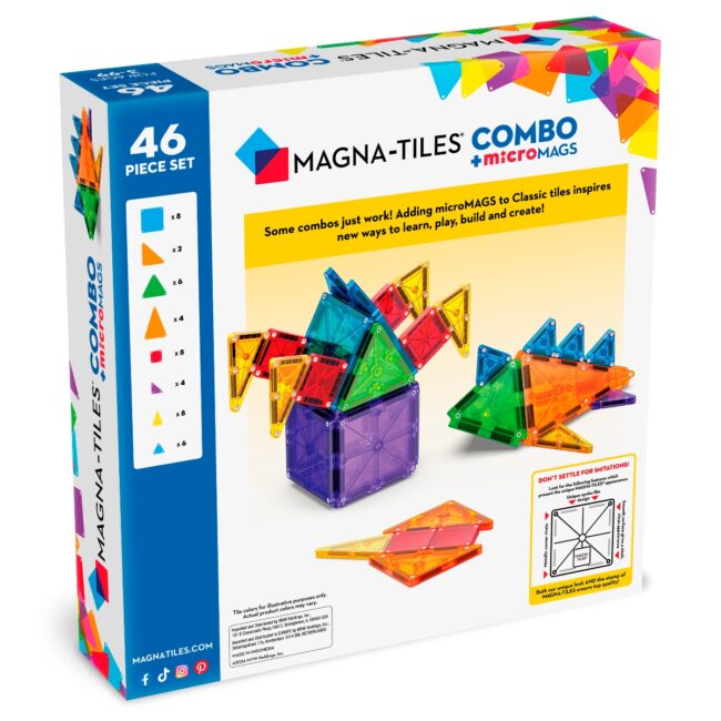 MAGNATILES microMAGS Combo 46 Piece Set in UAE - view 3