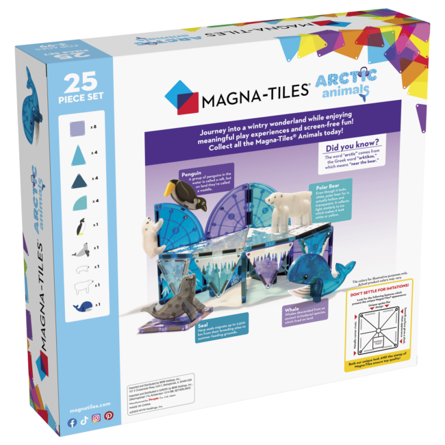 MAGNATILES Arctic Animals 25 Piece Set in UAE - view 2