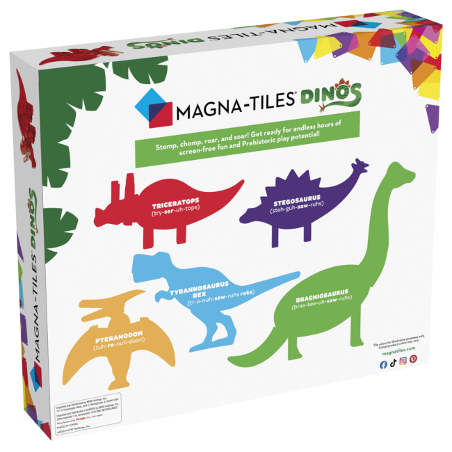 MAGNATILES Dinos 5 Piece Set in UAE