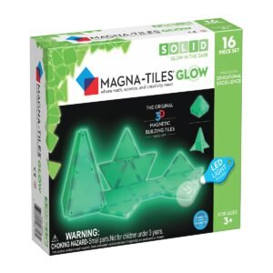 MAGNATILES Glow 16 Piece Set