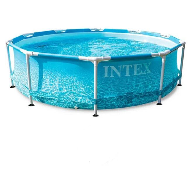 GAZ-28208.1 Intex Beachside Metal Frame Round Above Ground Pool in UAE