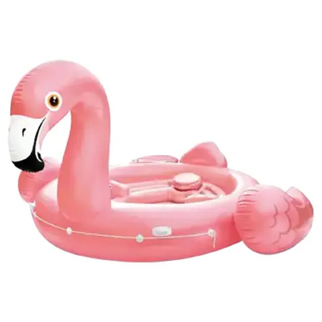 GAZ-57267.1 Intex Flamingo Party Island Inflatable Pool Float Pink in UAE
