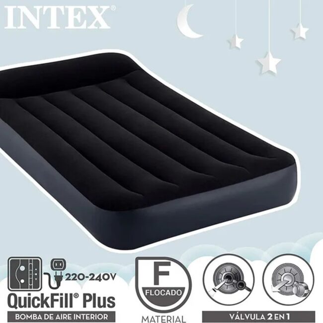 Intex Twin Pillow Rest Classic Airbed With Fiber Bip in UAE - view 5