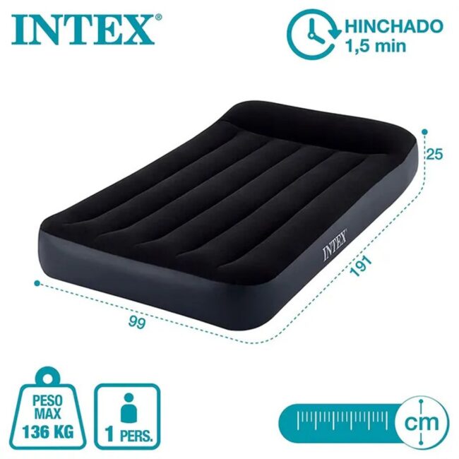 Intex Twin Pillow Rest Classic Airbed With Fiber Bip in UAE - view 2
