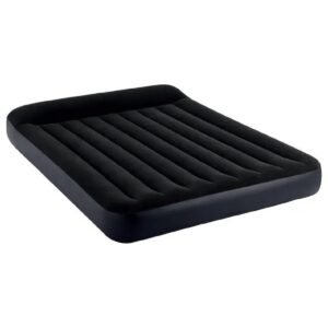 Intex Queen Pillow Rest Classic Airbed With FiberTech RP
