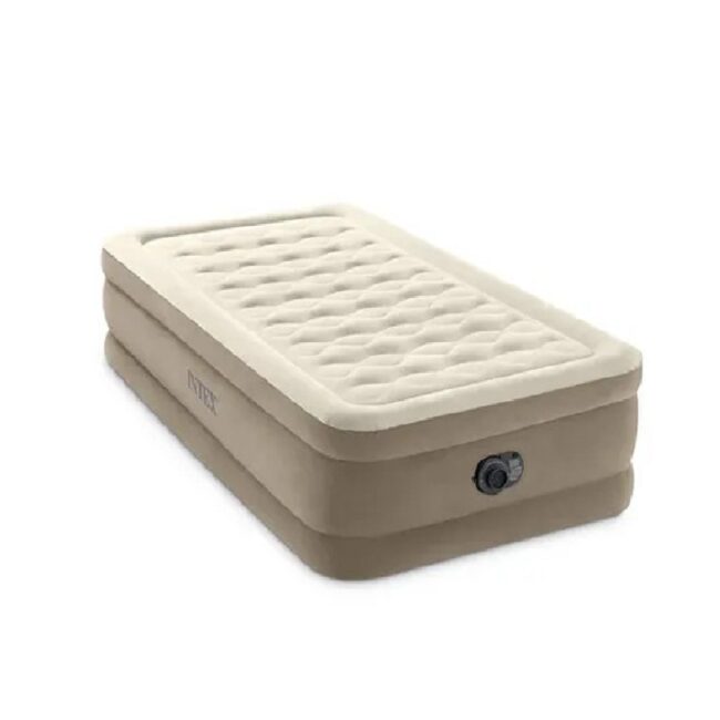 GAZ-64426.1 Intex Twin Ultra Plush Airbed With Fiber Tech Cream in UAE