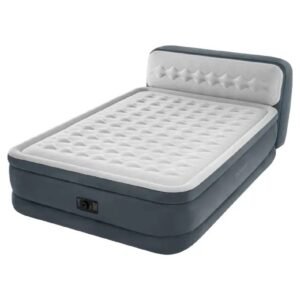 Intex Queen DuraBeam Series Headboard Airbed With Bip