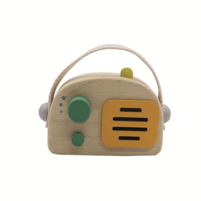 L23524-1 Wooden Radio Music Box Spring Song in UAE - view 2