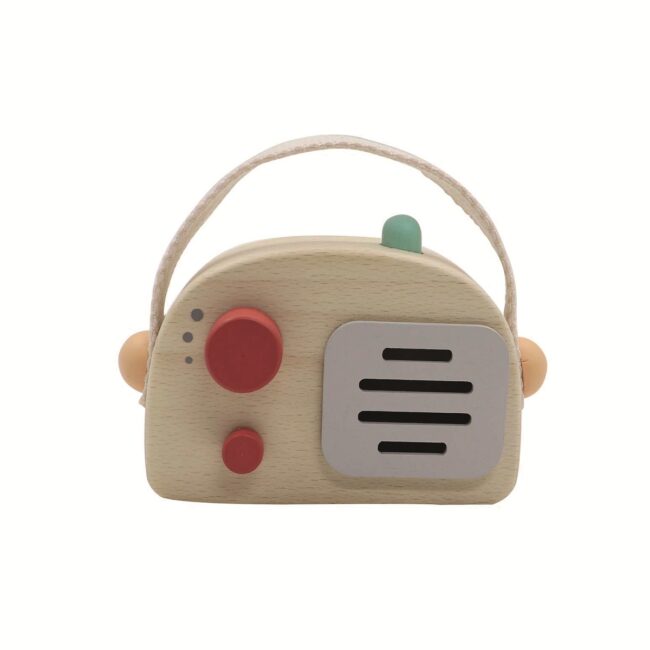 L23524 Wooden Radio Music Box Spring Song in UAE - view 3