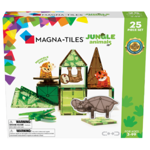 MAGNATILES Jungle Animals 25 Piece Set
