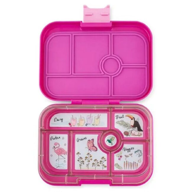 Yumbox 6 Compartments Original Malibu Lunchbox Purple Paradise in UAE - view 2
