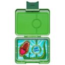 Yumbox Dinosaur 3 Compartments Snack Box Jurassic Green in UAE - view 2
