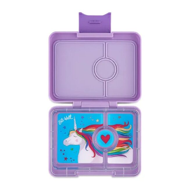 Yumbox Lavande Unicorn Snack Purple in UAE - view 2