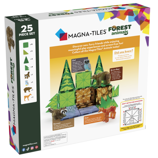 back MAGNATILES Forest 25 Piece Set in UAE - view 2
