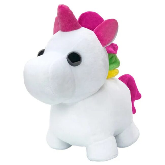 Adopt Me Battery Operated Plush Neon Unicorn 12Inch in UAE
