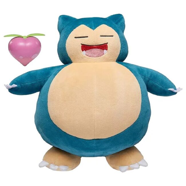 0027 Pokemon Snooze Act Snorlax Plush Toy in UAE