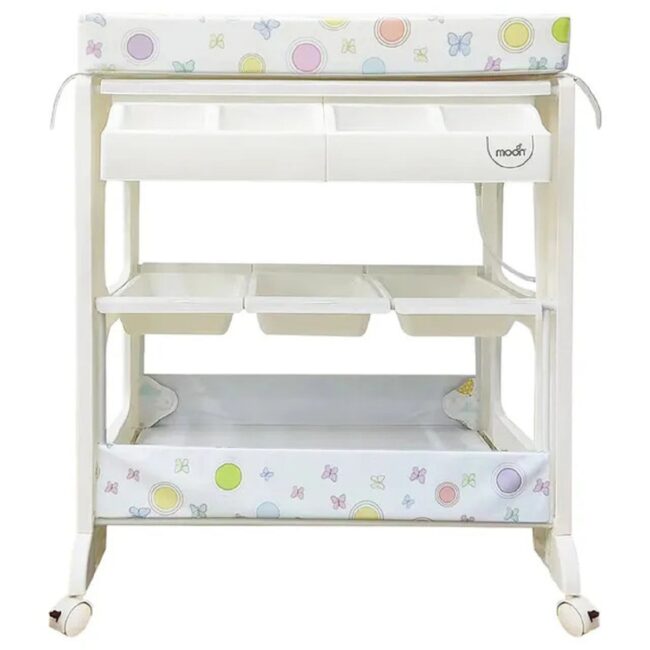 1 Moon Portable Changing Station Baby Elephants with Balloons in UAE