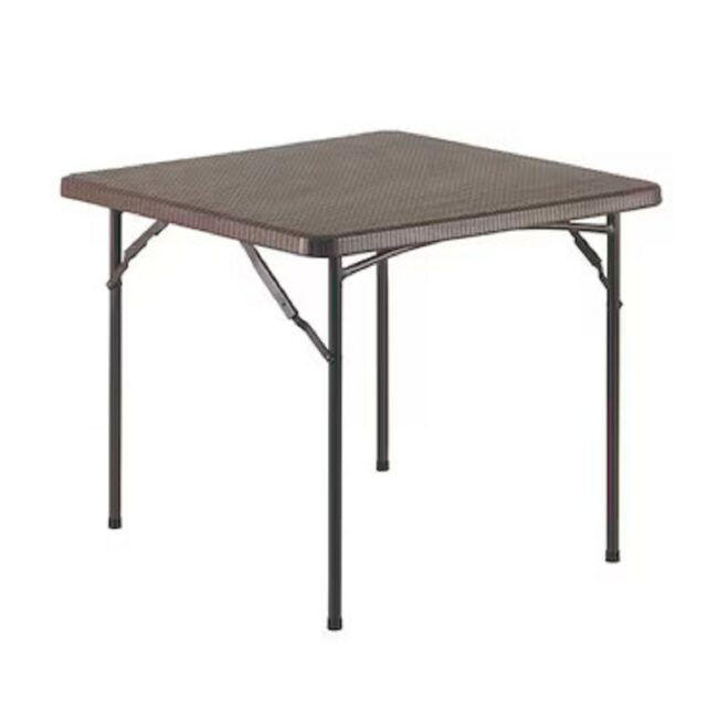 Paradiso Blow Mold Rattan Square Table in UAE