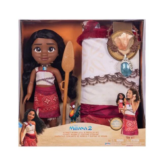 2 Disney Moana2 Ultimate Doll With Dress And Accessory in UAE