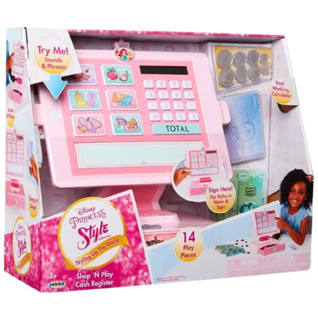 JAKKS Pacific Disney Princess Shop N Play Cash Register in UAE