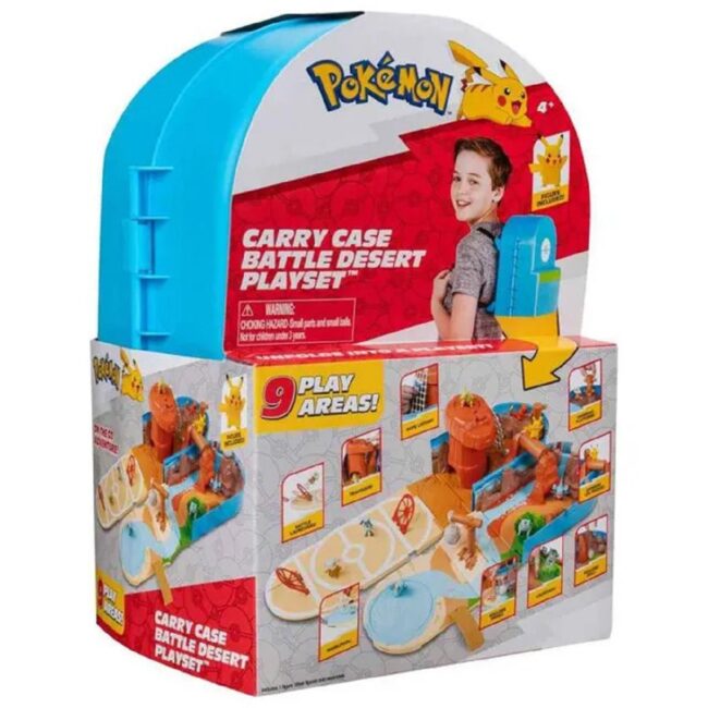 2836.1 Pokemon Cary Case Battle Desert Playset 6 Pcs in UAE