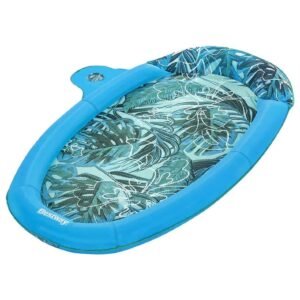 Bestway Flex N Fold Chair Lounge 171 x 94 x 16 cm Inflatable Pool Float Blue